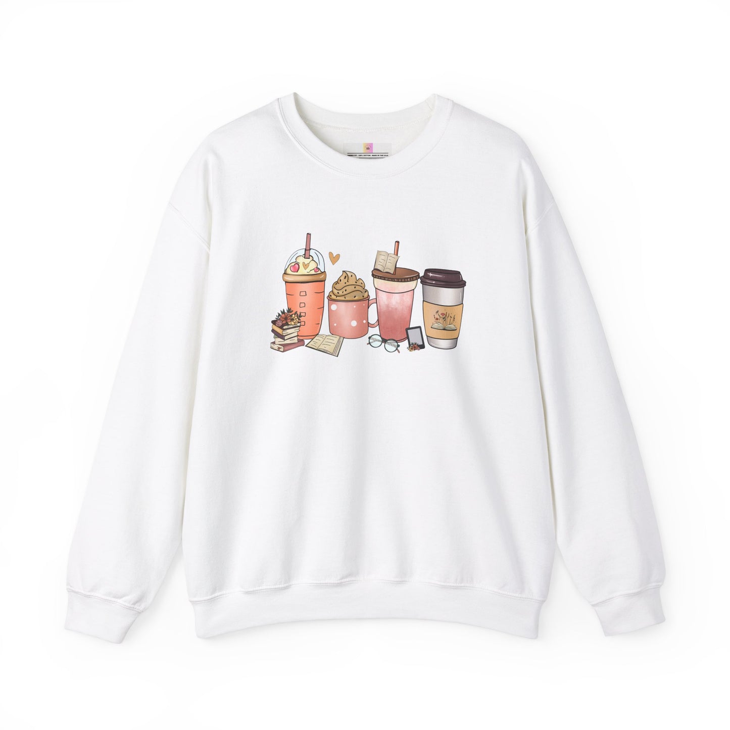 Book Latte Sweater