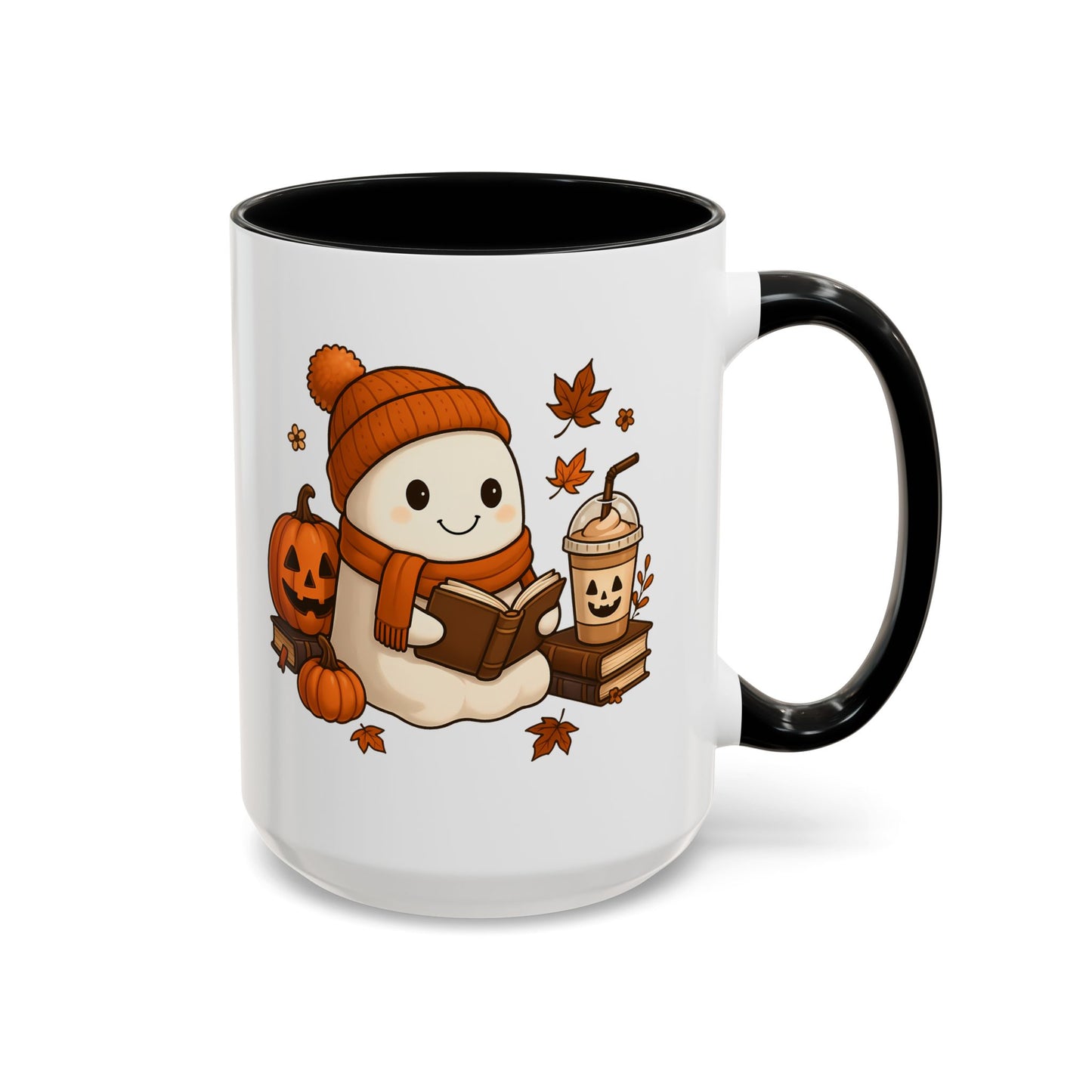 Ghost reading Mug, 15oz