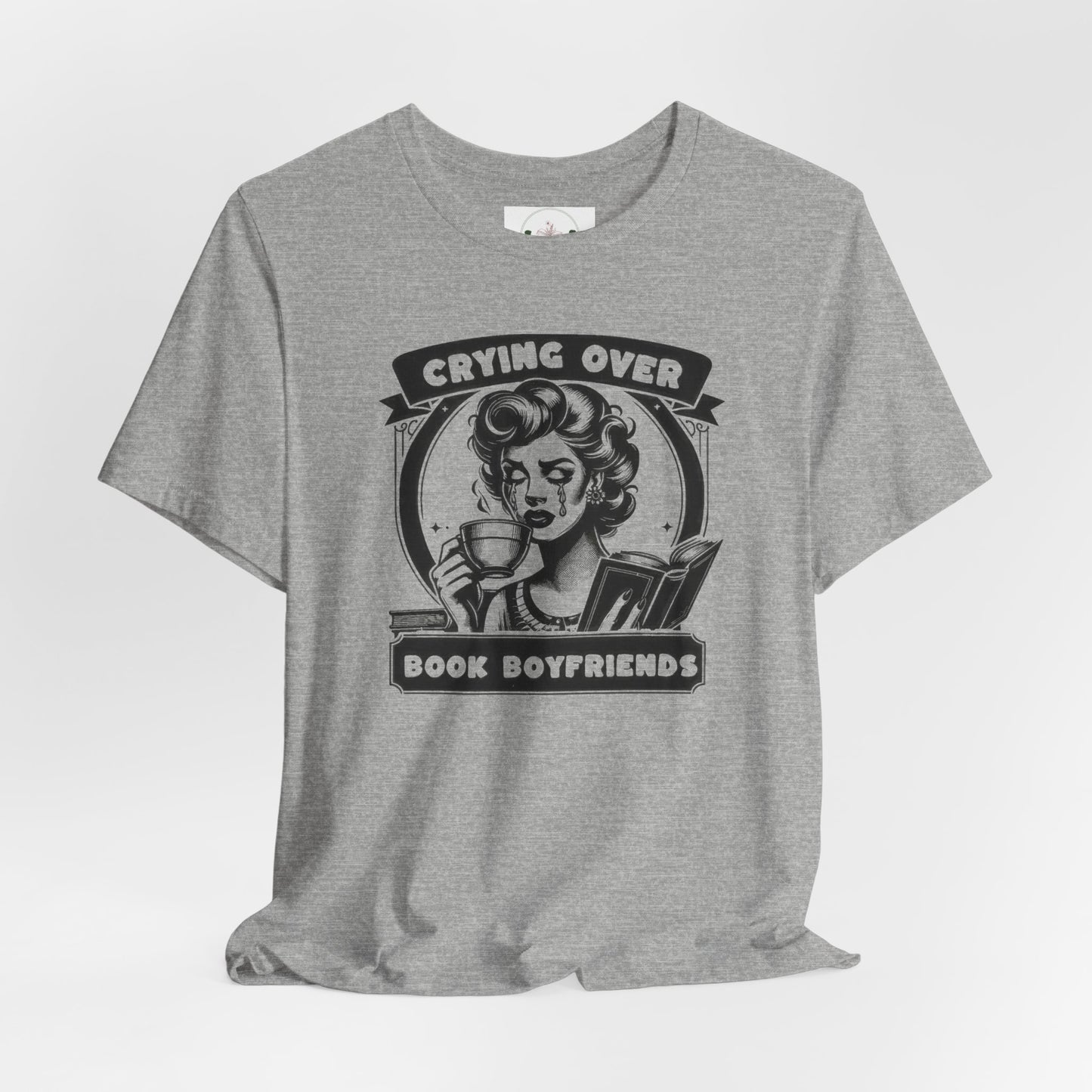 Crying Over Book Boyfriends Tee