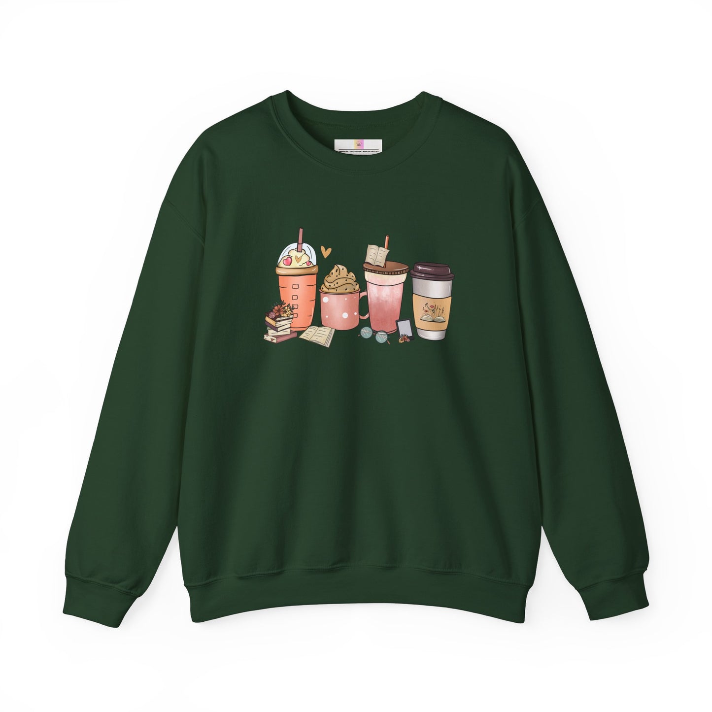 Book Latte Sweater