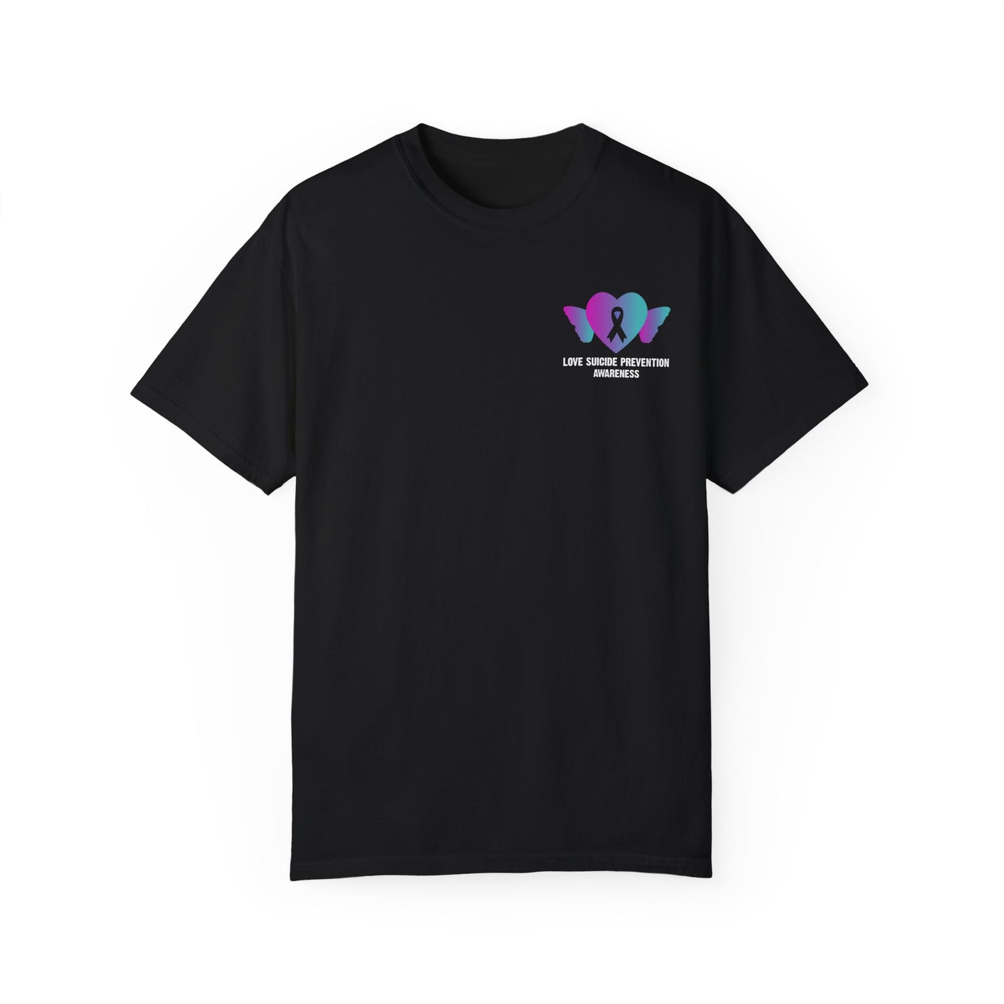 Suicide Prevention T-Shirt (front & back)