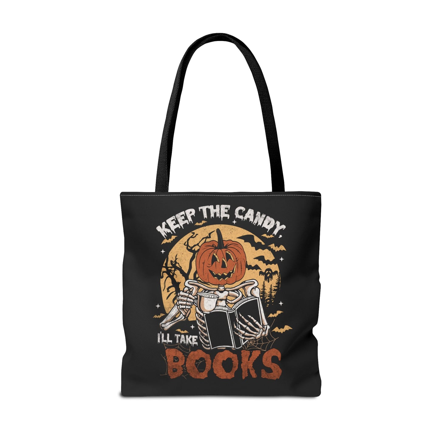 Keep The Candy, ill take books tote (large)