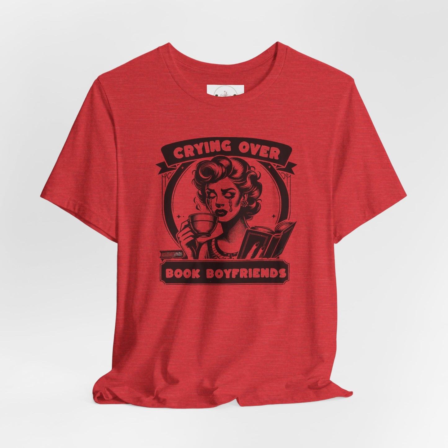 Crying Over Book Boyfriends Tee