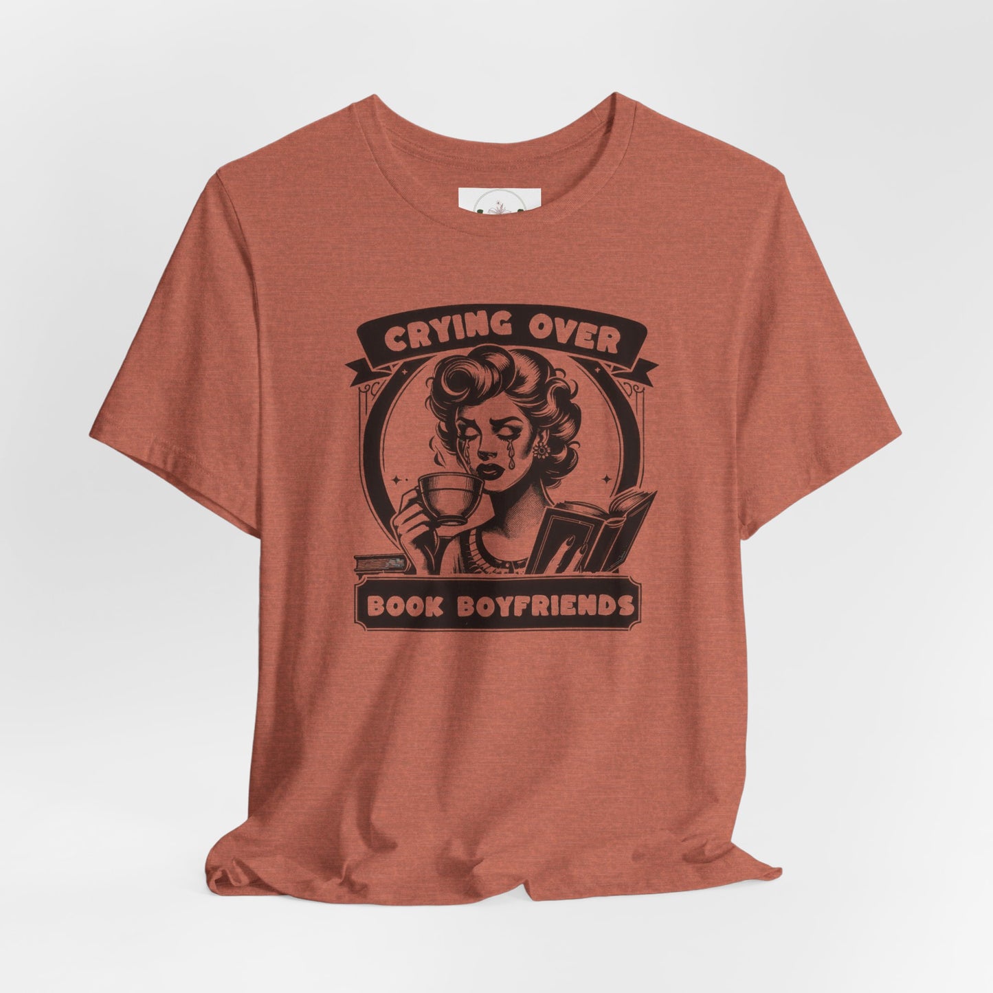 Crying Over Book Boyfriends Tee