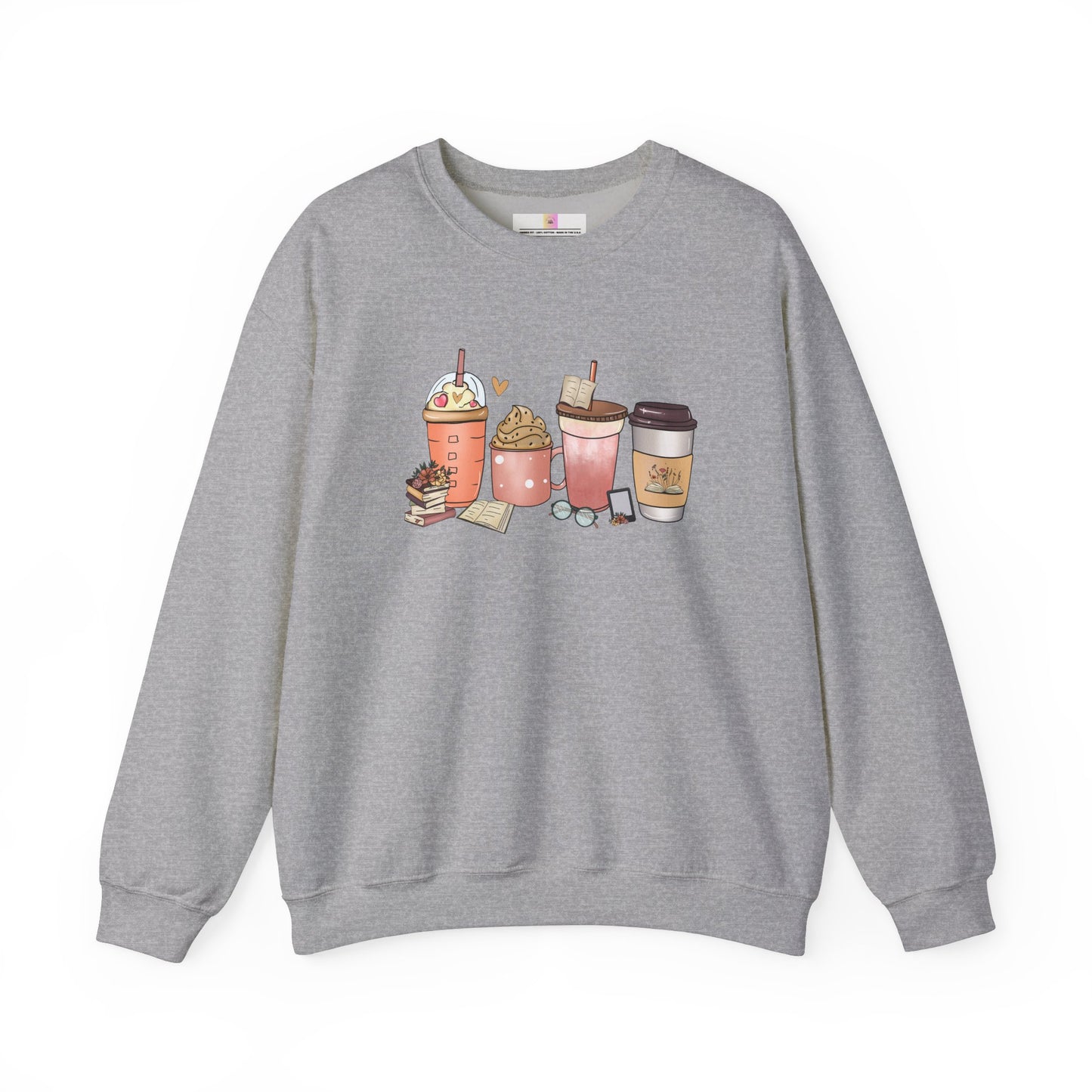 Book Latte Sweater