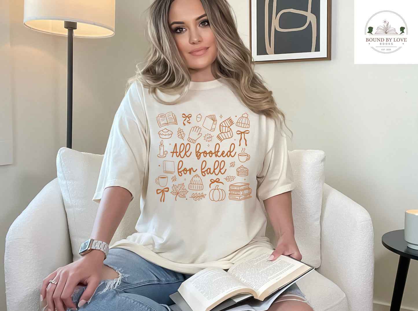 All Booked For Fall Tee