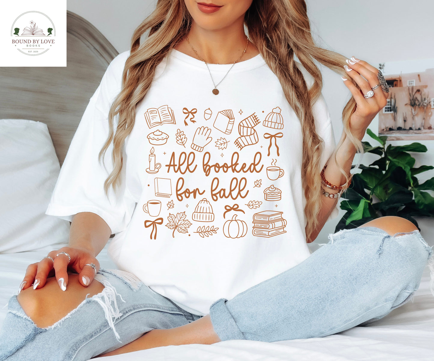 All Booked For Fall Tee