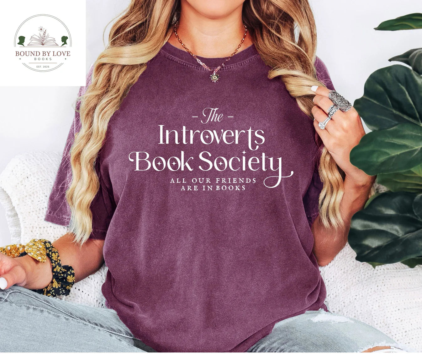Introverts Book Society T-shirt