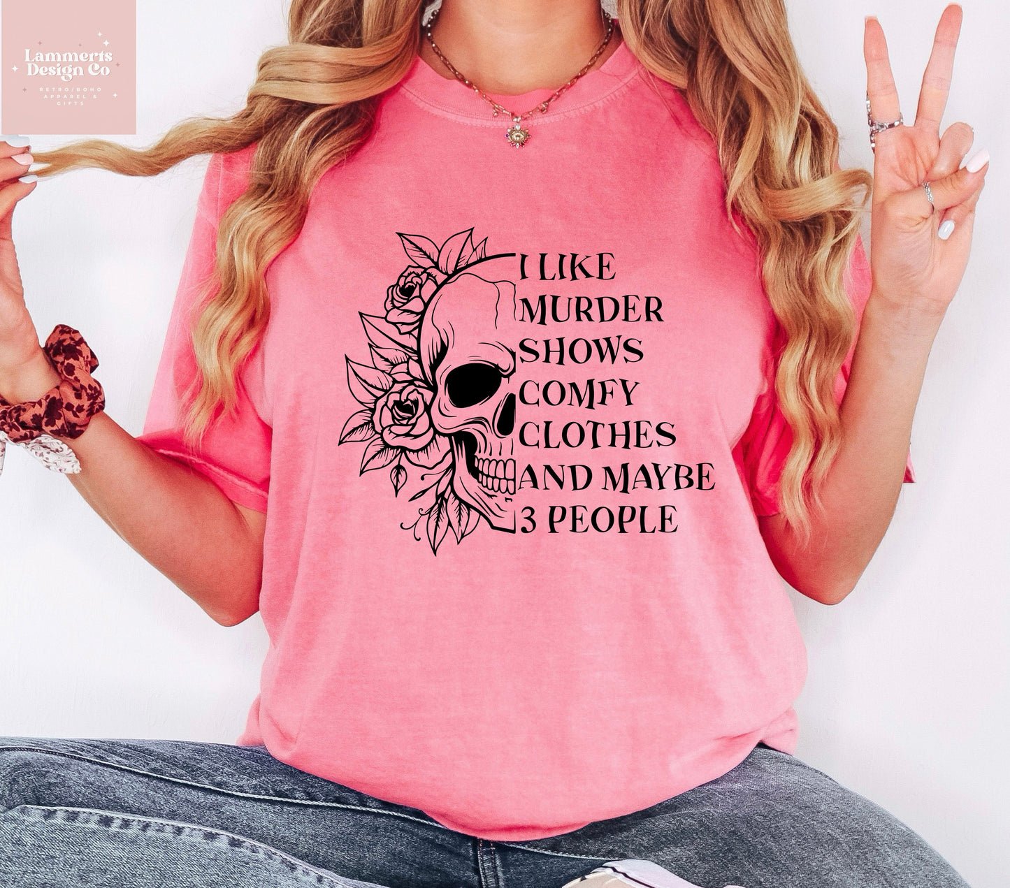 Murder Shows, Comfy Clothes Tee