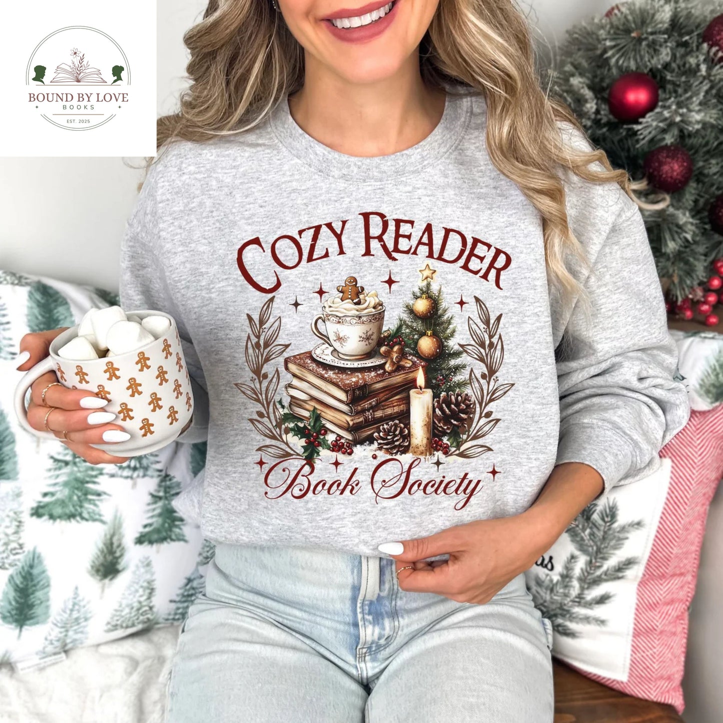 Cozy Reader Book Society Sweatshirt