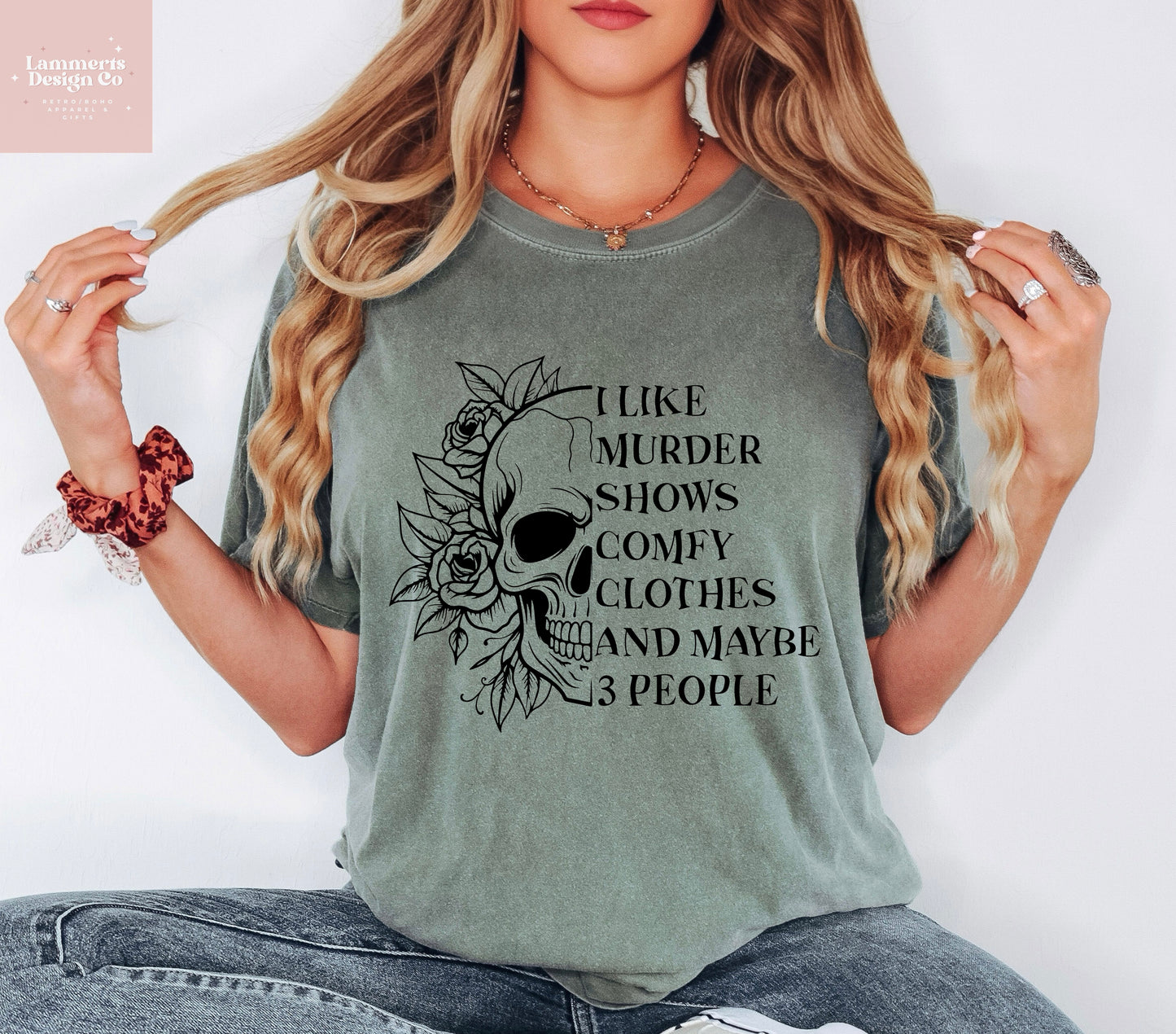 Murder Shows, Comfy Clothes Tee