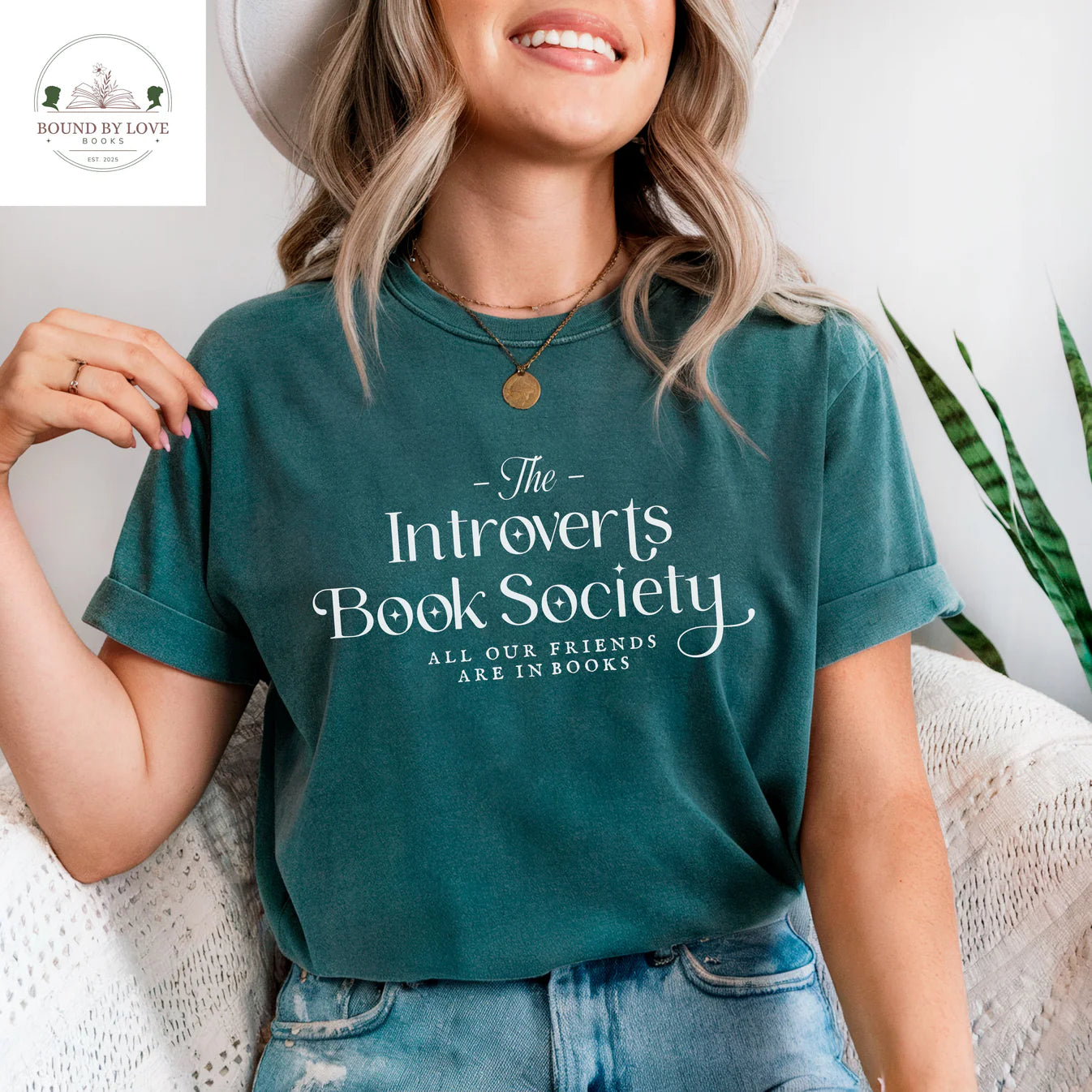 Introverts Book Society T-shirt