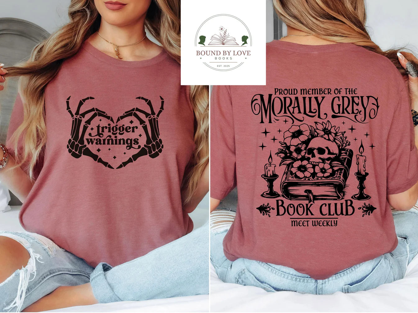 Morally Grey Book Club Tee