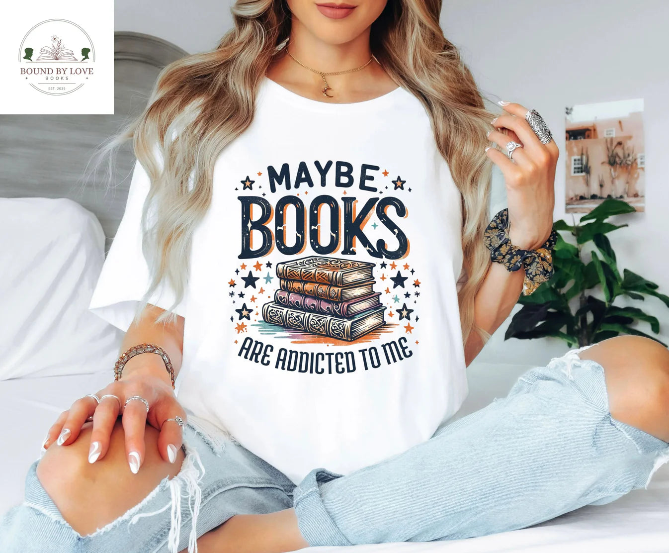Maybe Books are Obsessed with Me Tee