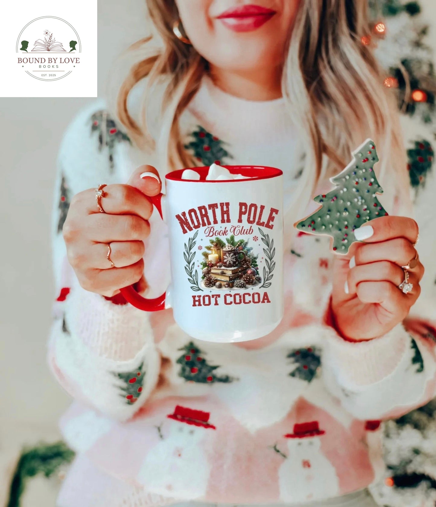 North Pole Hot Cocoa Mug, 15oz