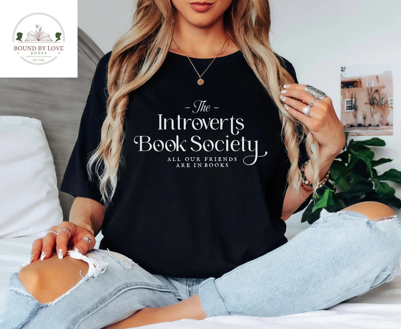 Introverts Book Society T-shirt