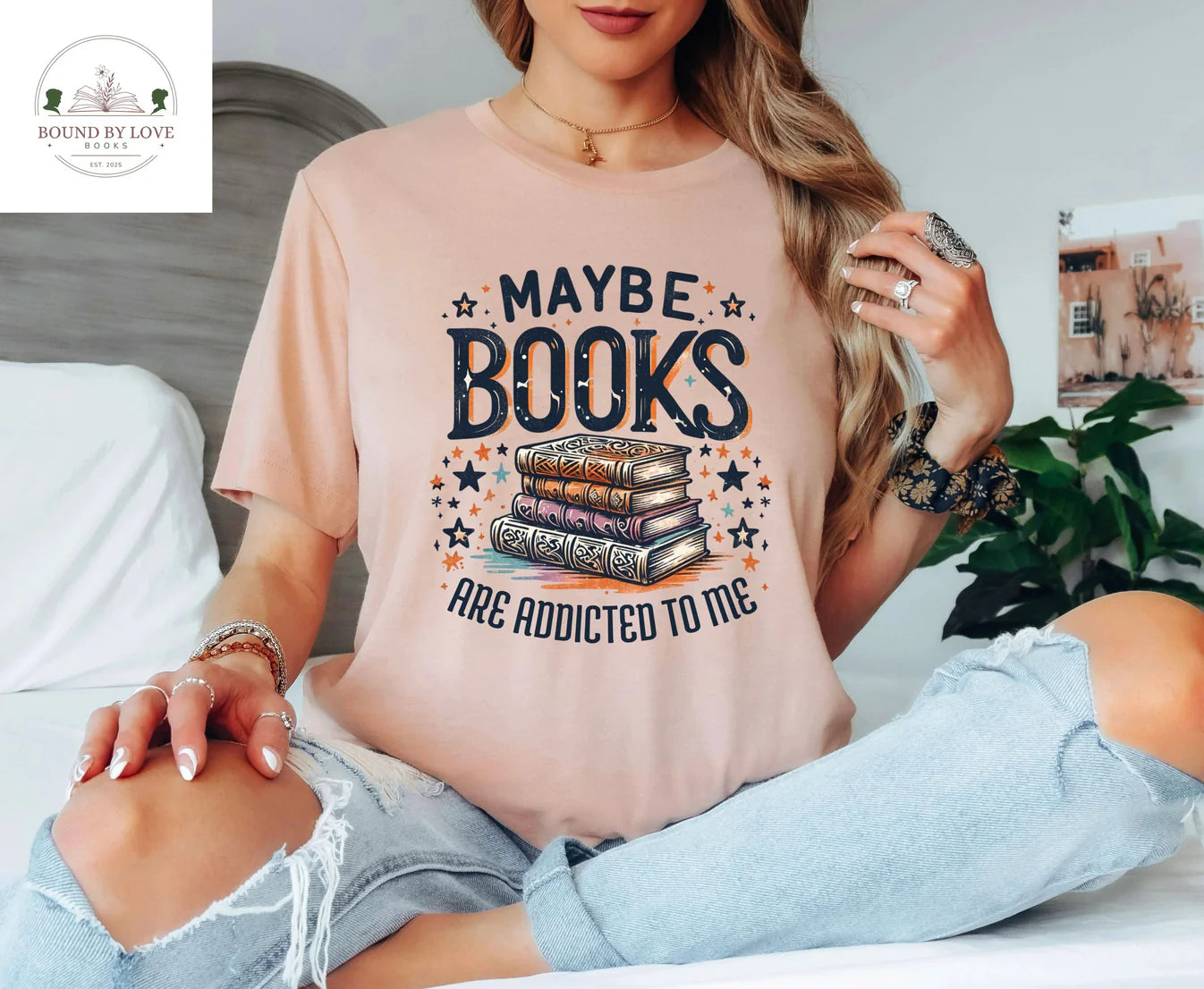 Maybe Books are Obsessed with Me Tee