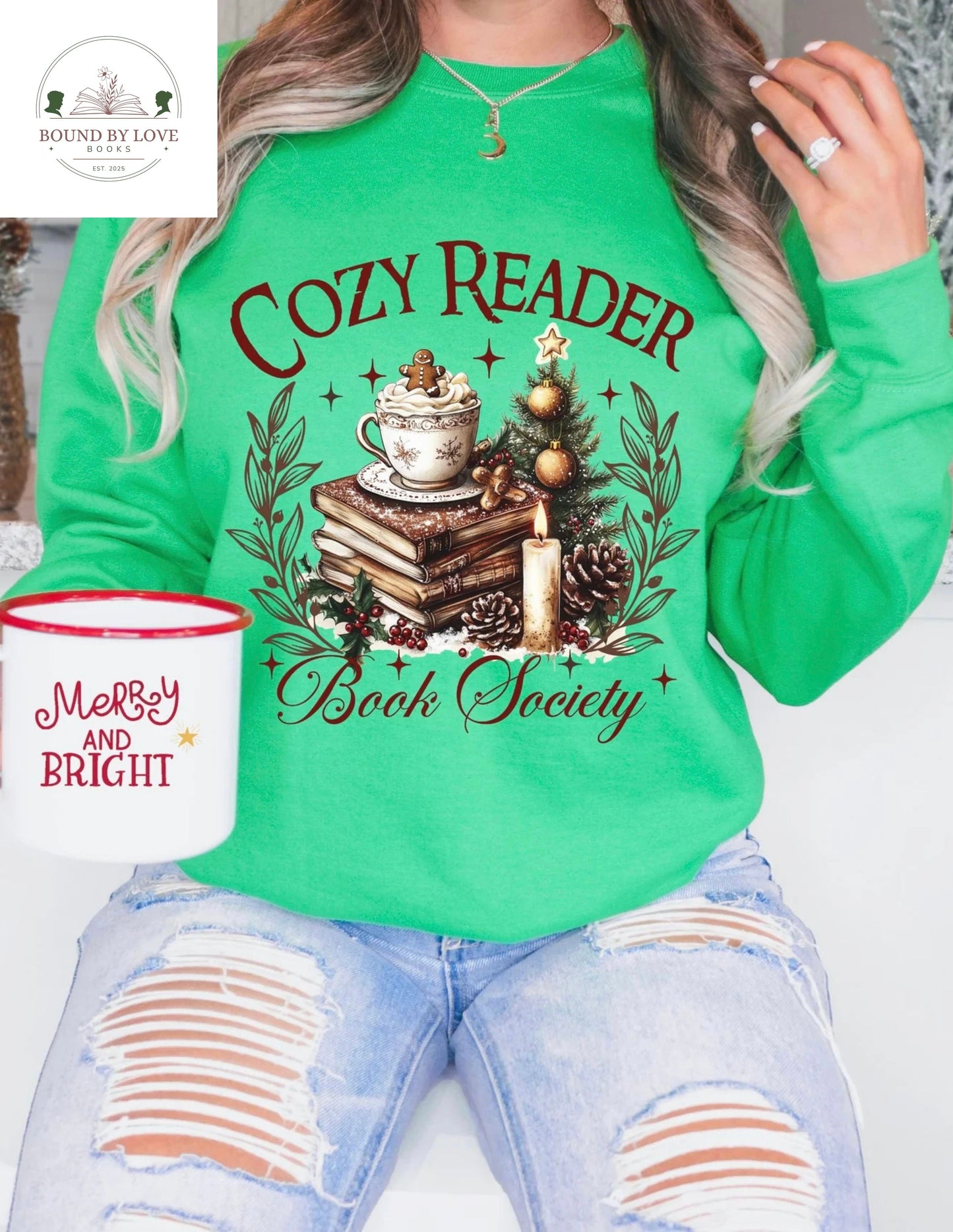 Cozy Reader Book Society Sweatshirt