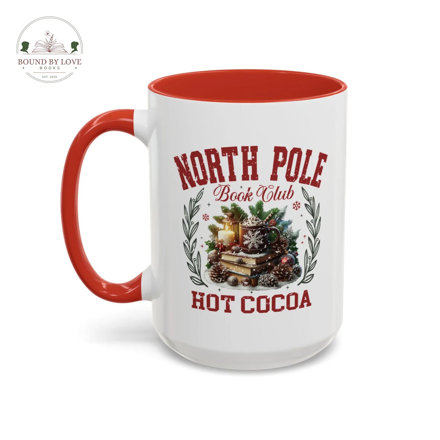 North Pole Hot Cocoa Mug, 15oz