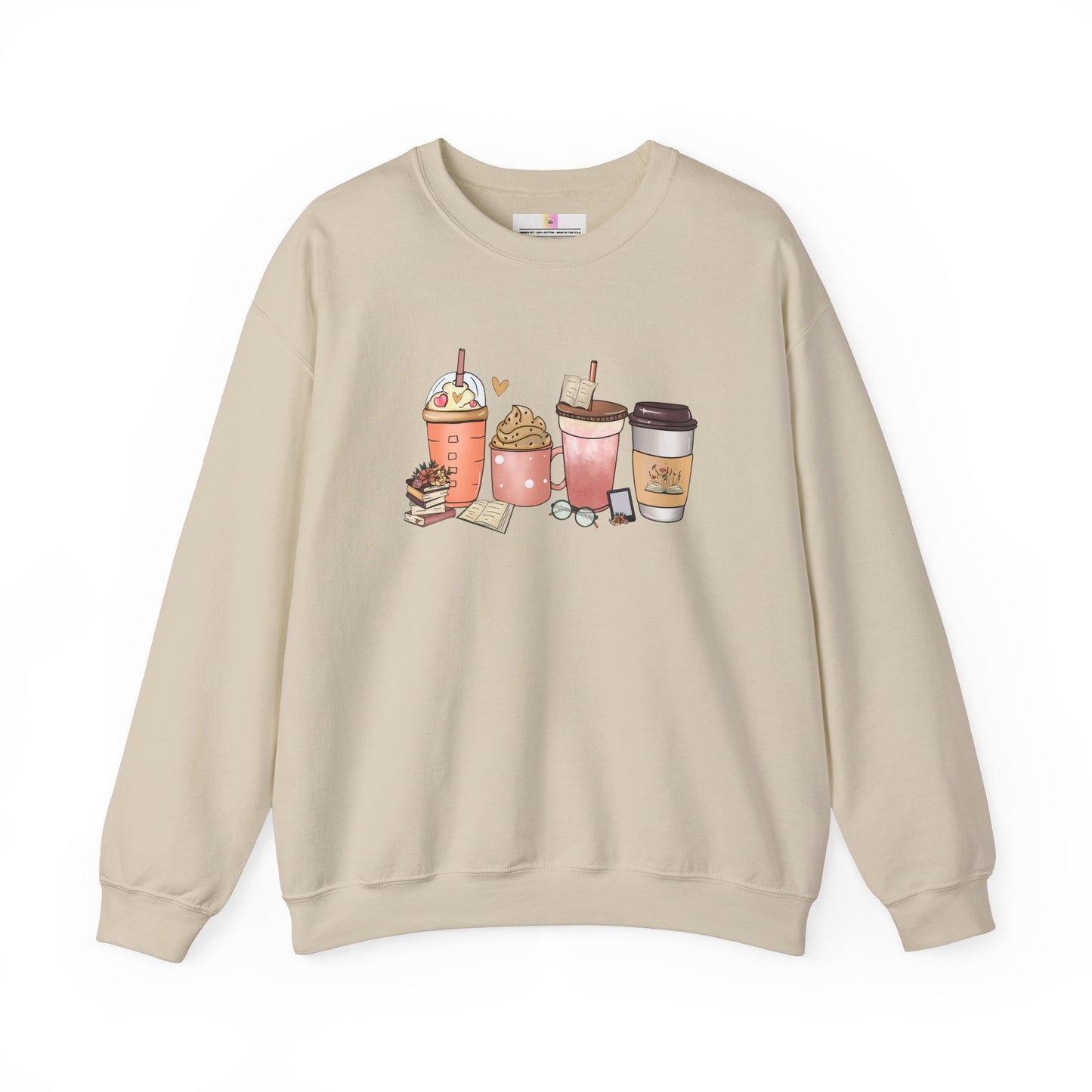 Book Latte Sweater
