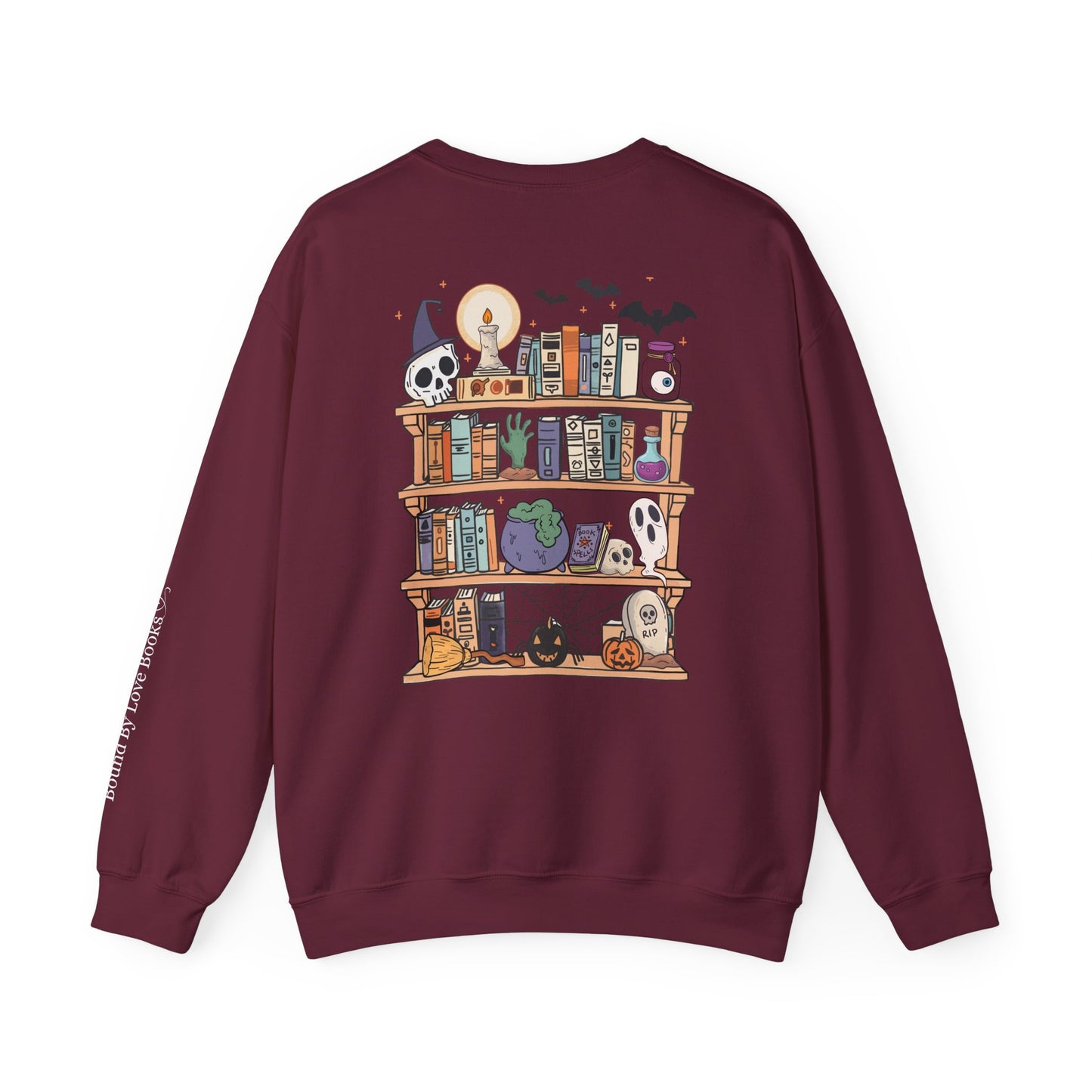 Halloween Bookshelf Crewneck