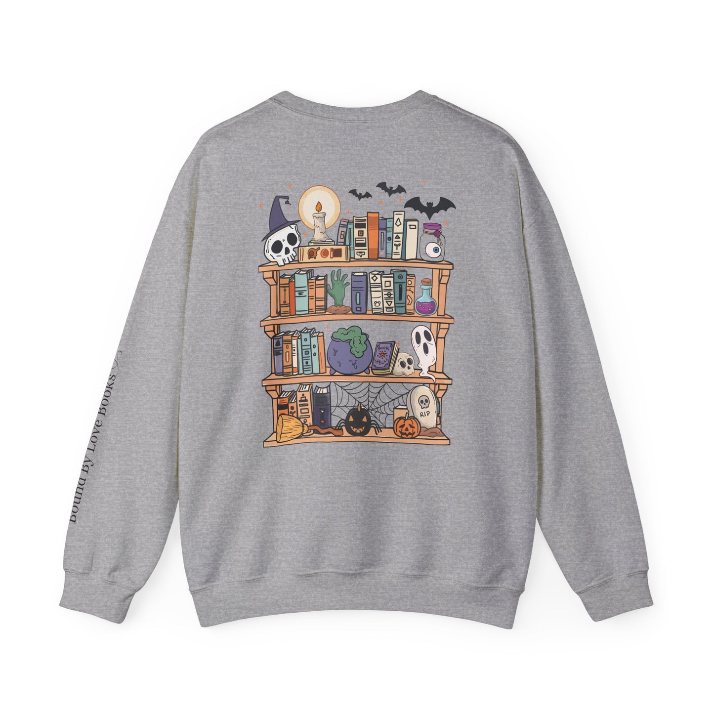 Halloween Bookshelf Crewneck