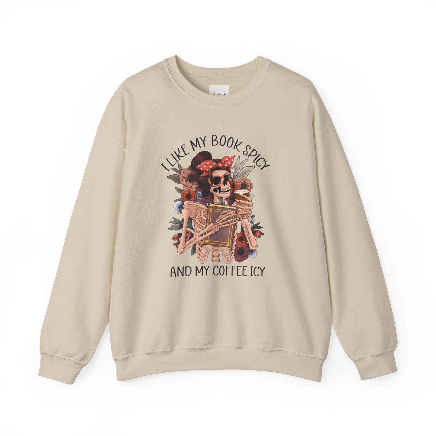 I Like My Books Spicy And My Coffee Icy Sweater