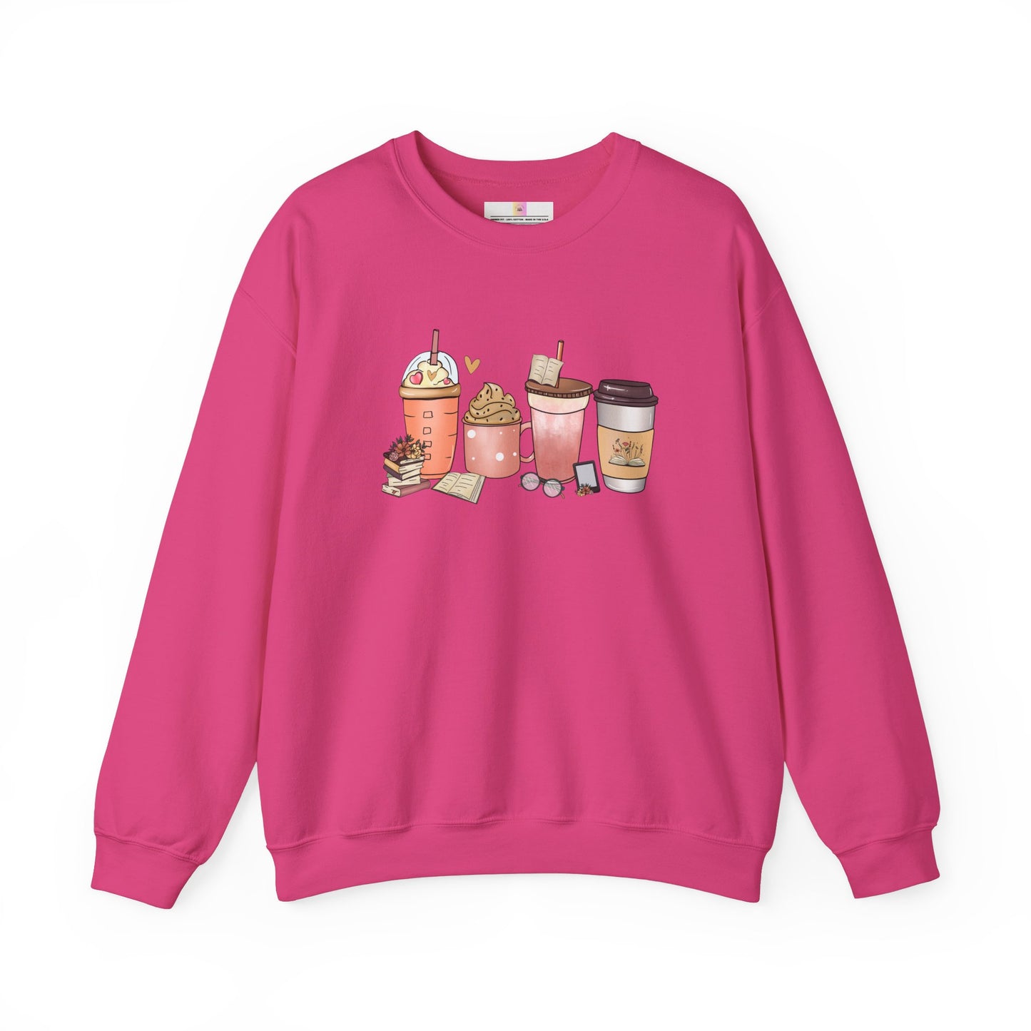 Book Latte Sweater