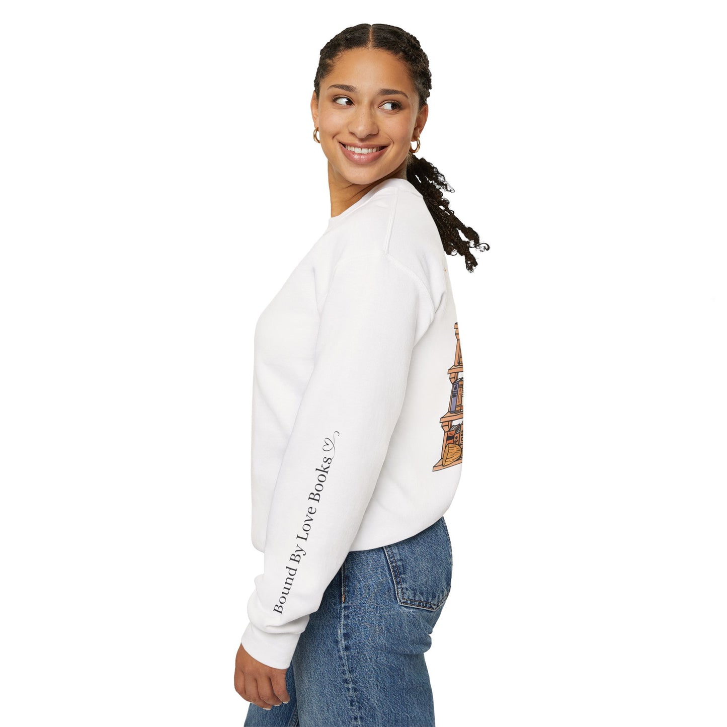 Halloween Bookshelf Crewneck