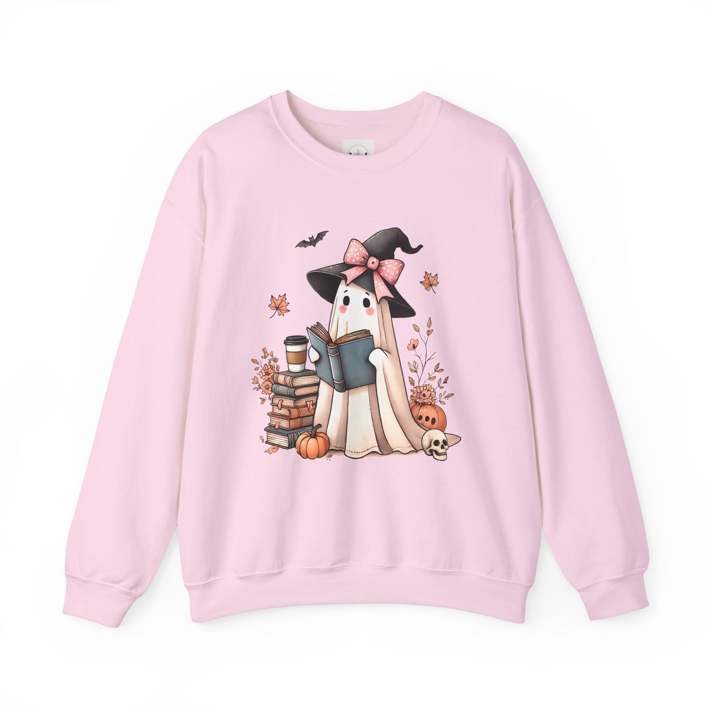 Ghost Reading Crewneck Sweatshirt
