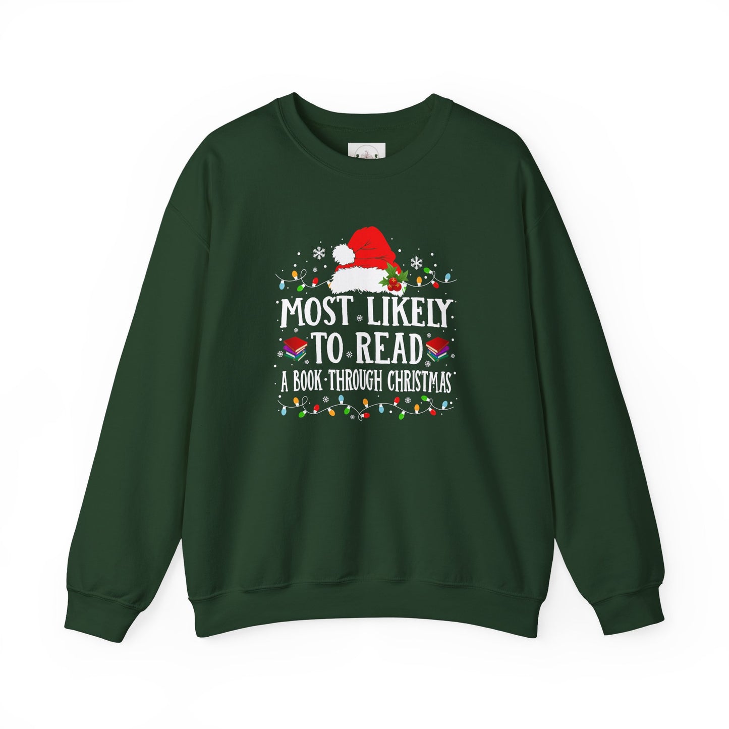 Most Likely To Read Through Christmas Crewneck
