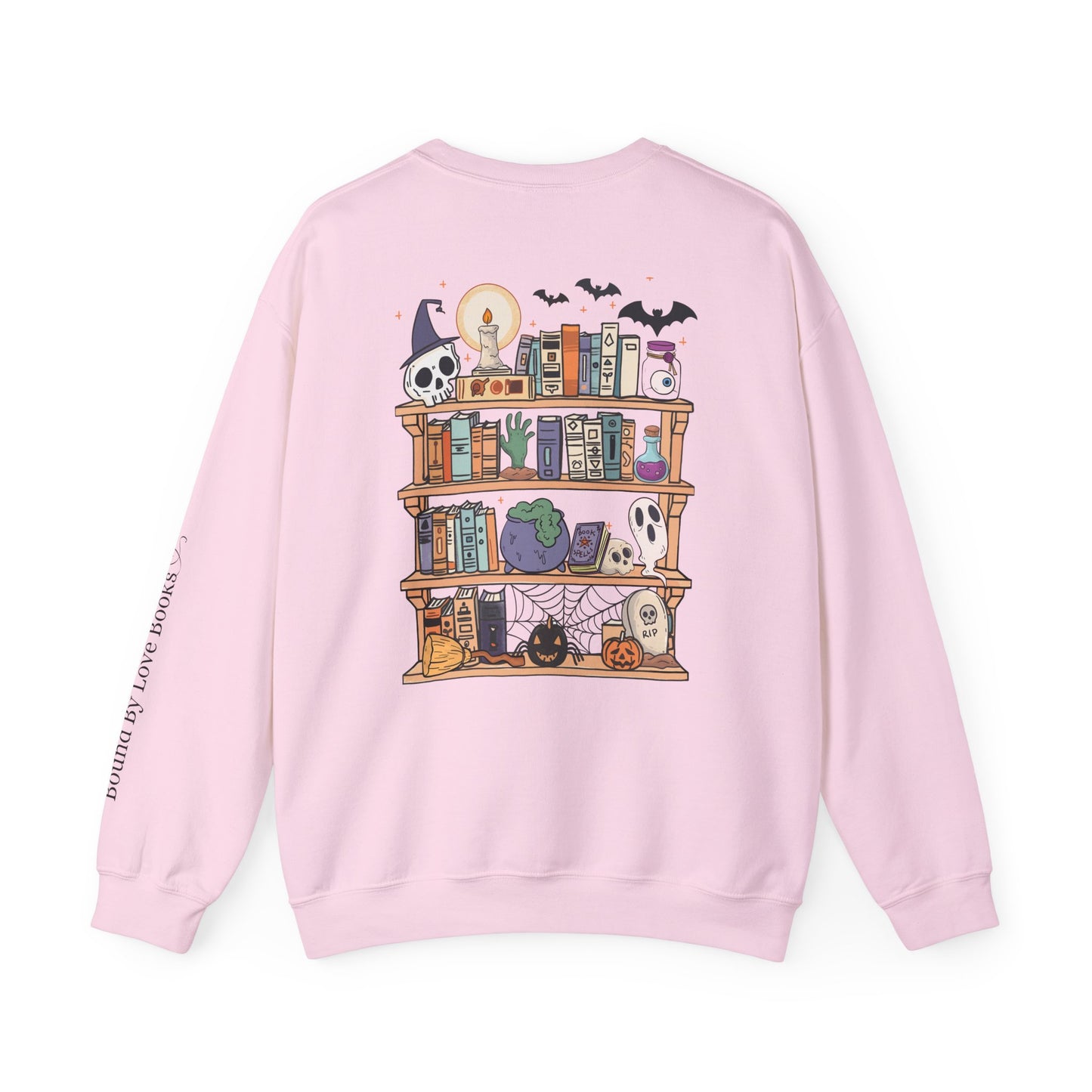 Halloween Bookshelf Crewneck
