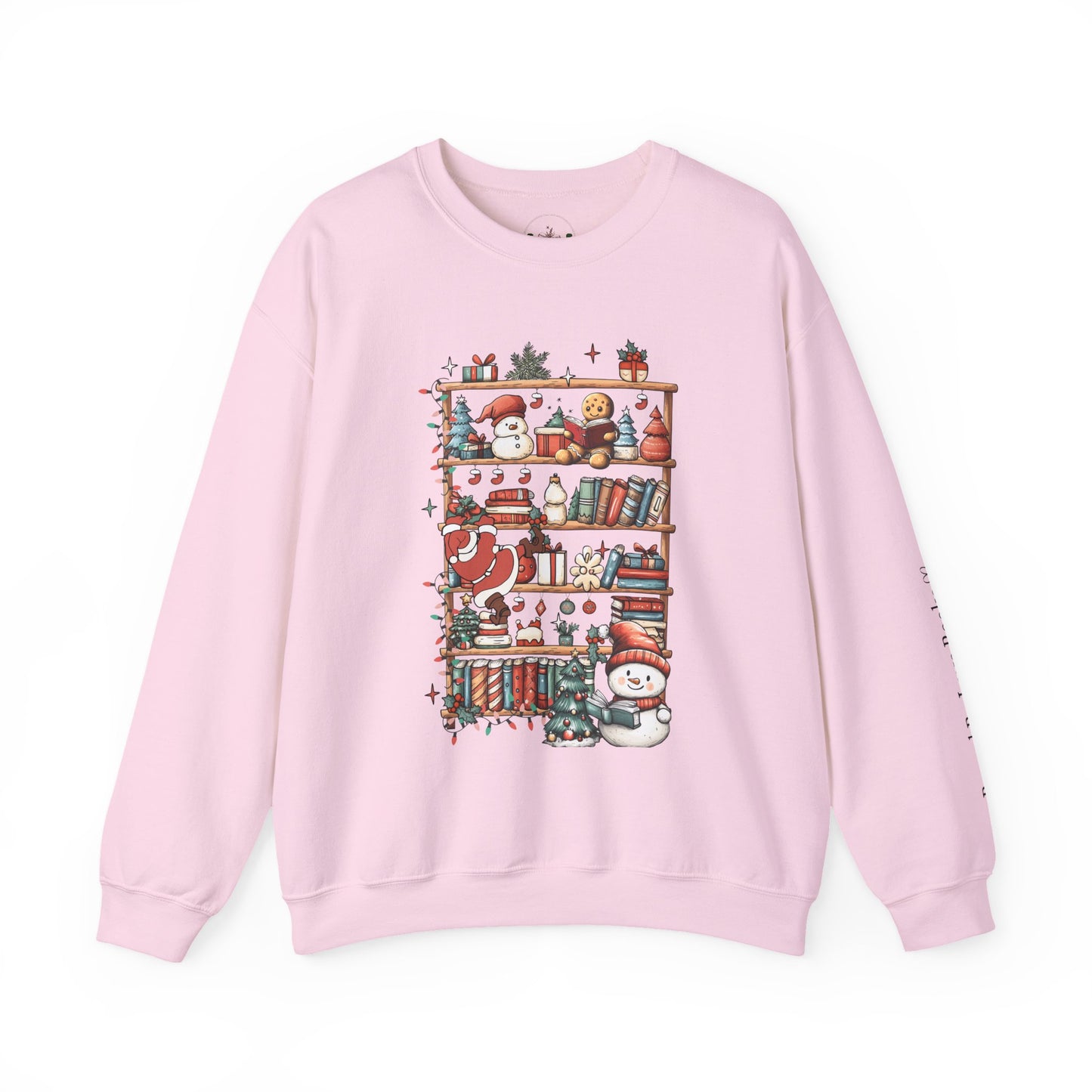 Christmas Bookshelf Crewneck