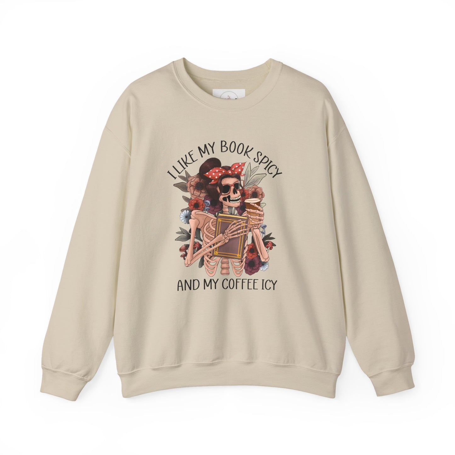 I Like My Books Spicy And My Coffee Icy Sweater