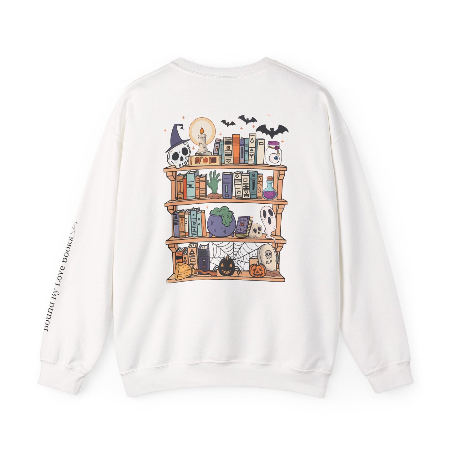 Halloween Bookshelf Crewneck