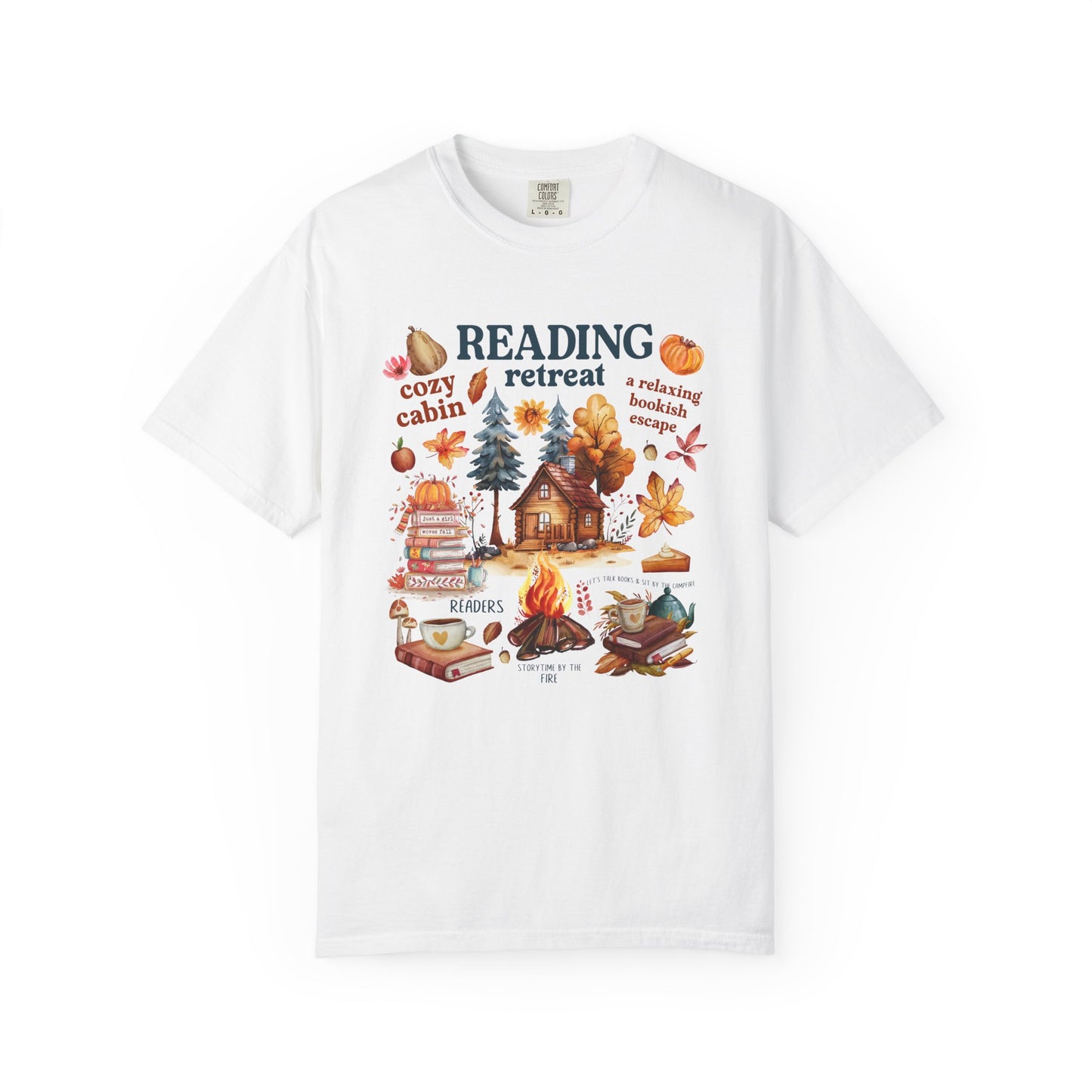 Reading Retreat Fall Tee