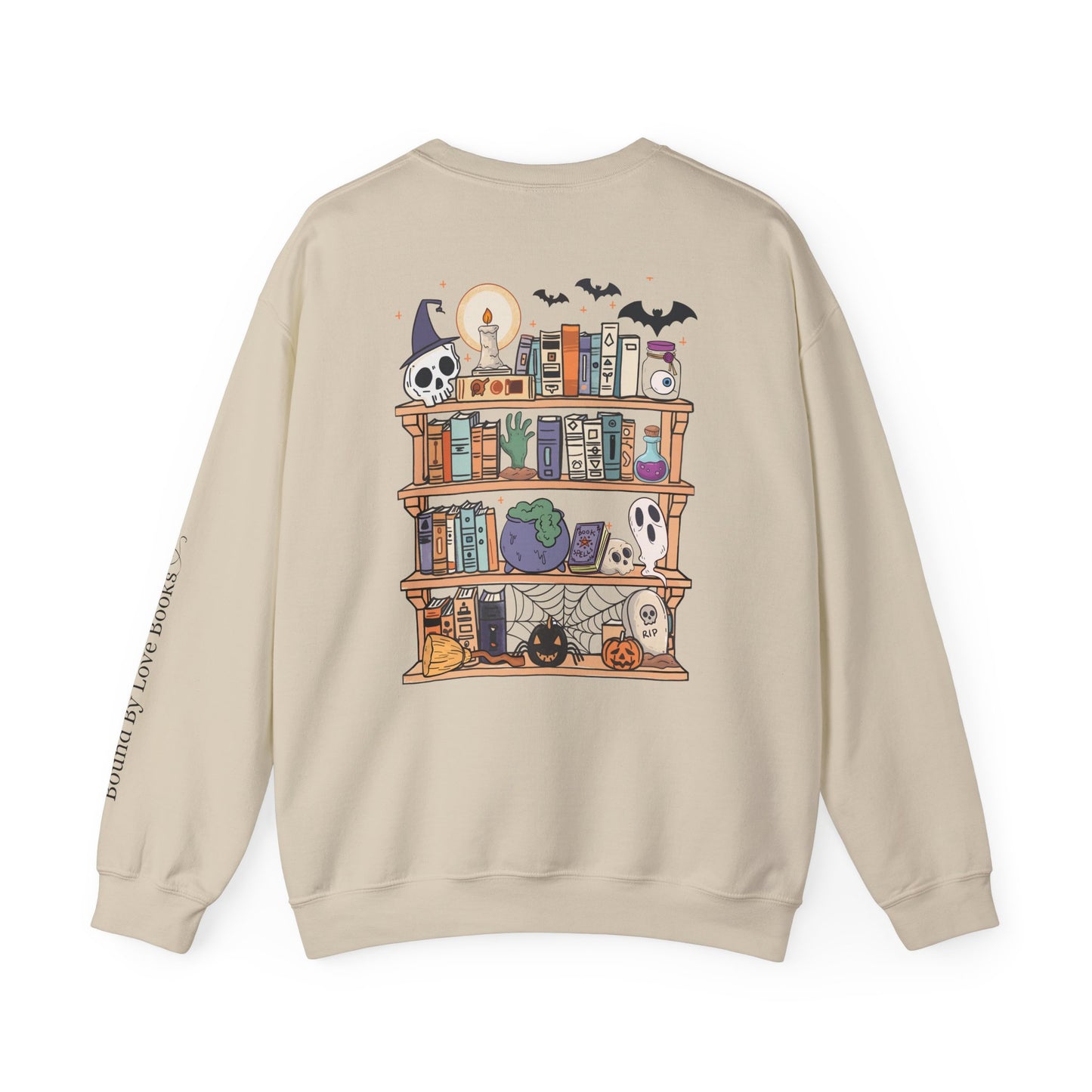 Halloween Bookshelf Crewneck