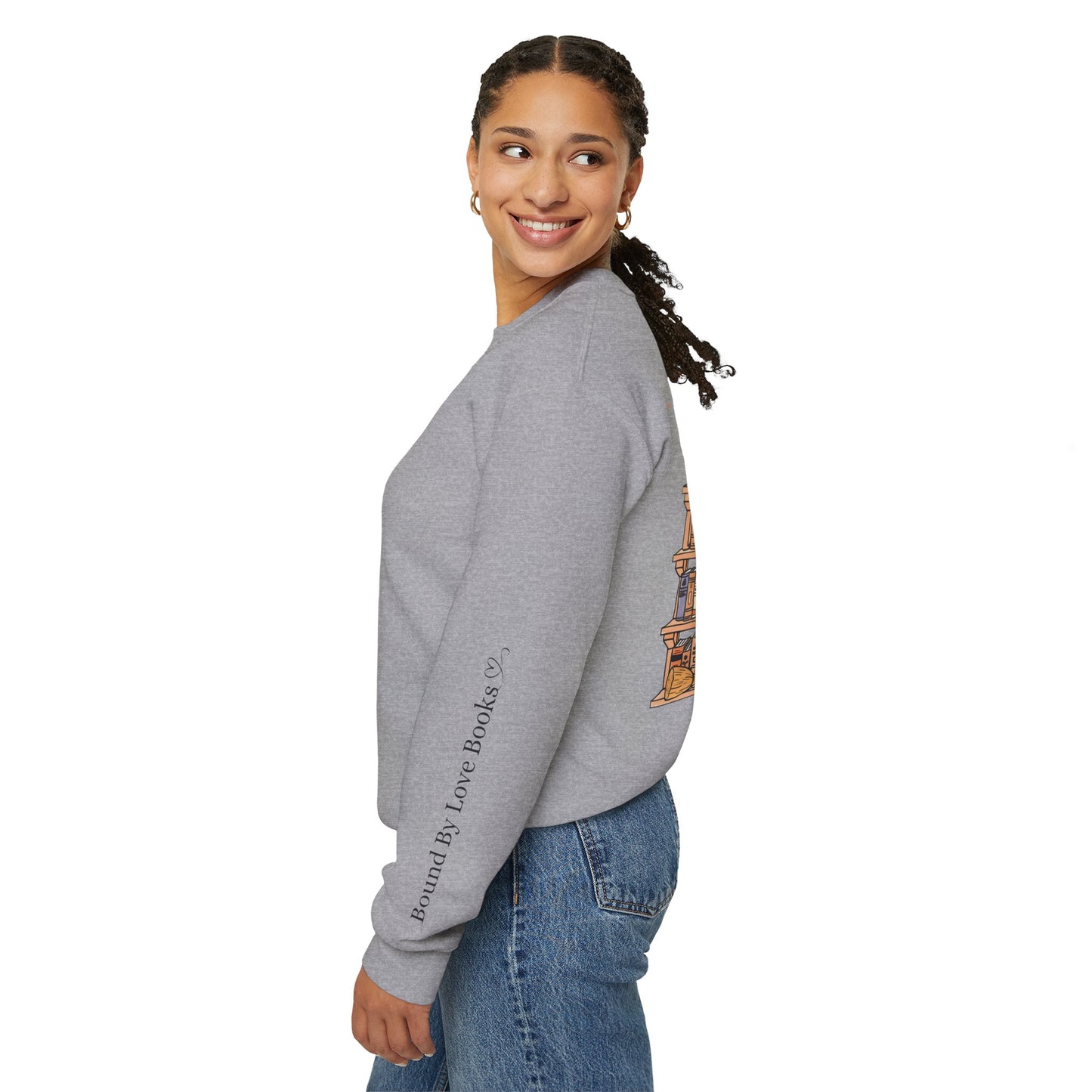 Halloween Bookshelf Crewneck