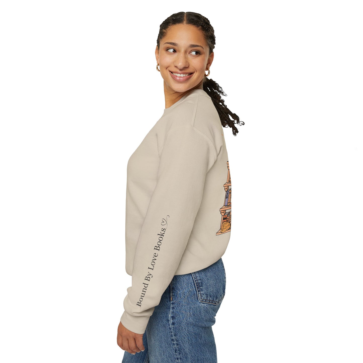Halloween Bookshelf Crewneck