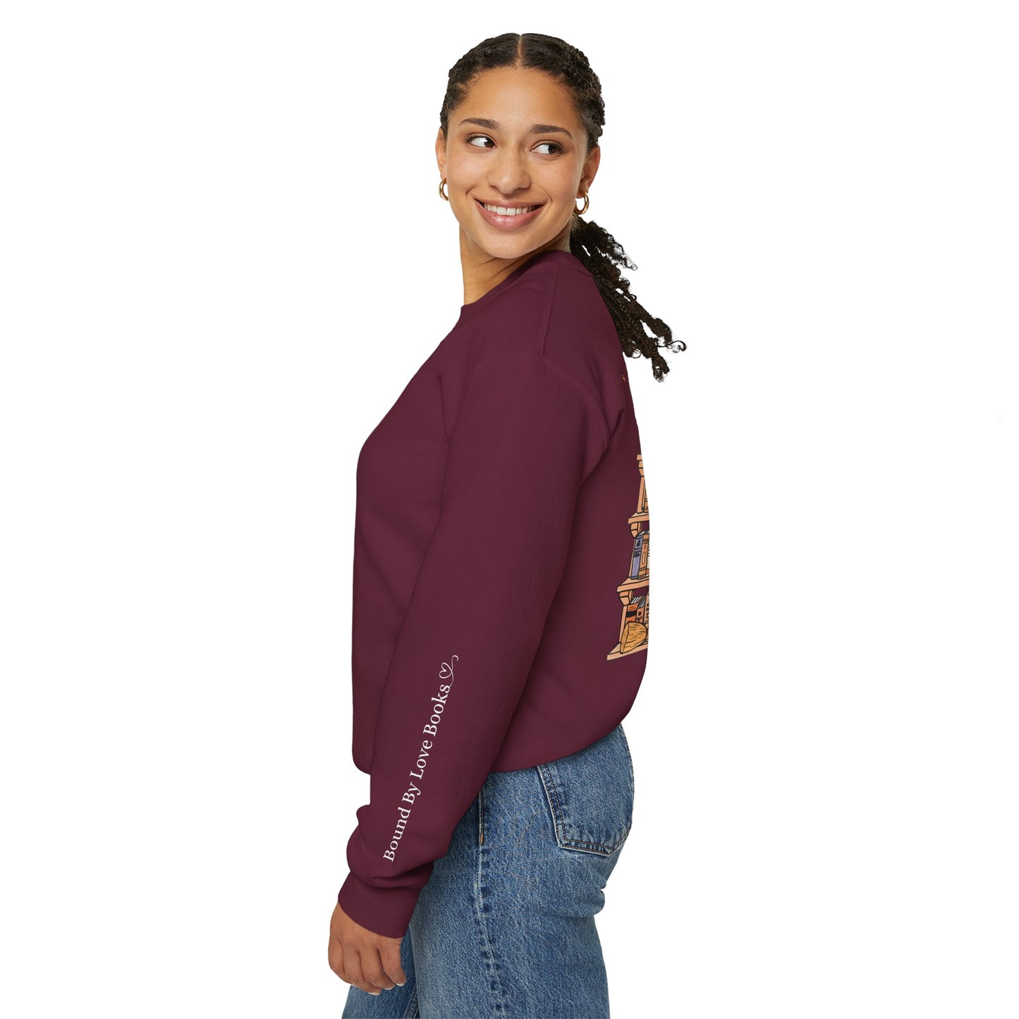Halloween Bookshelf Crewneck