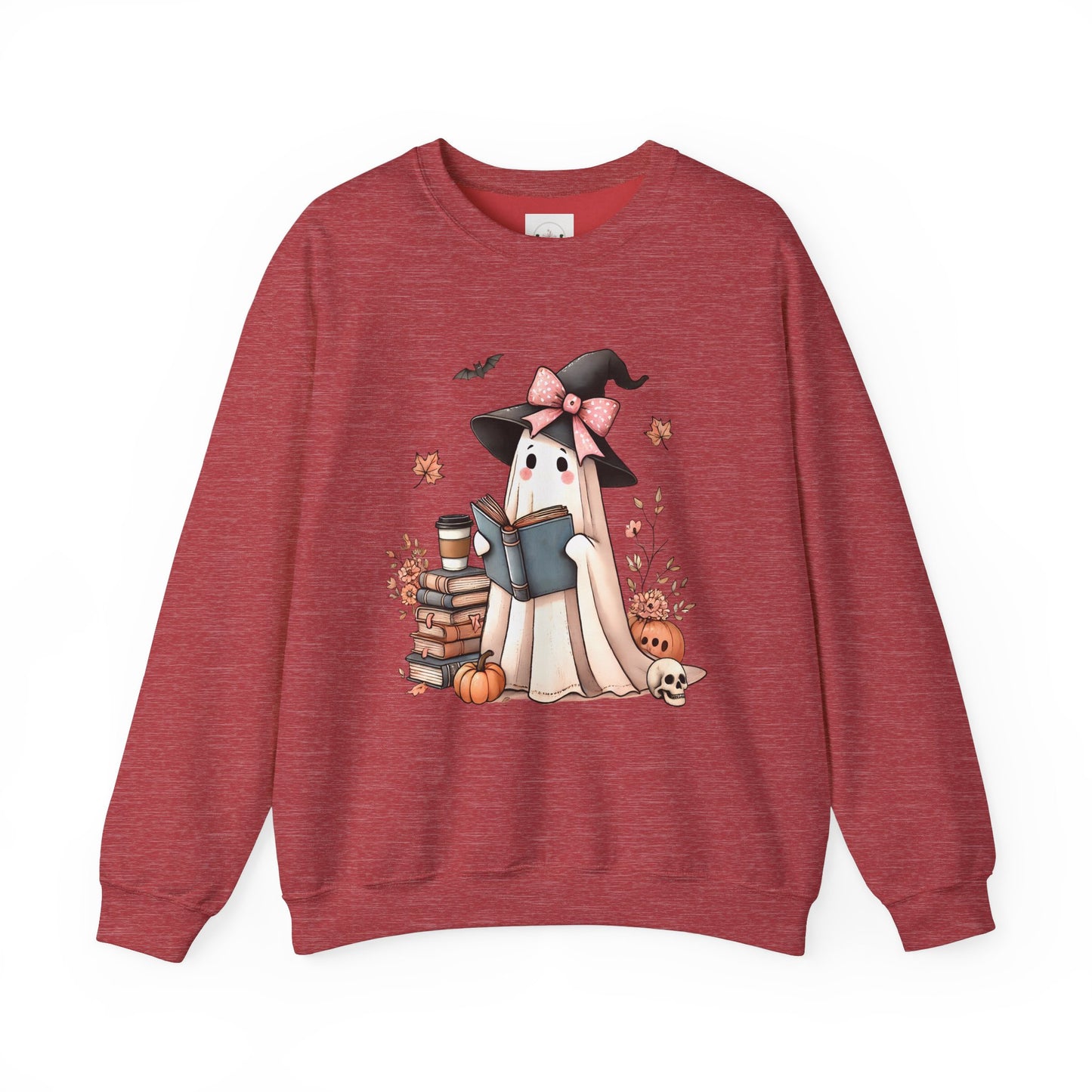 Ghost Reading Crewneck Sweatshirt