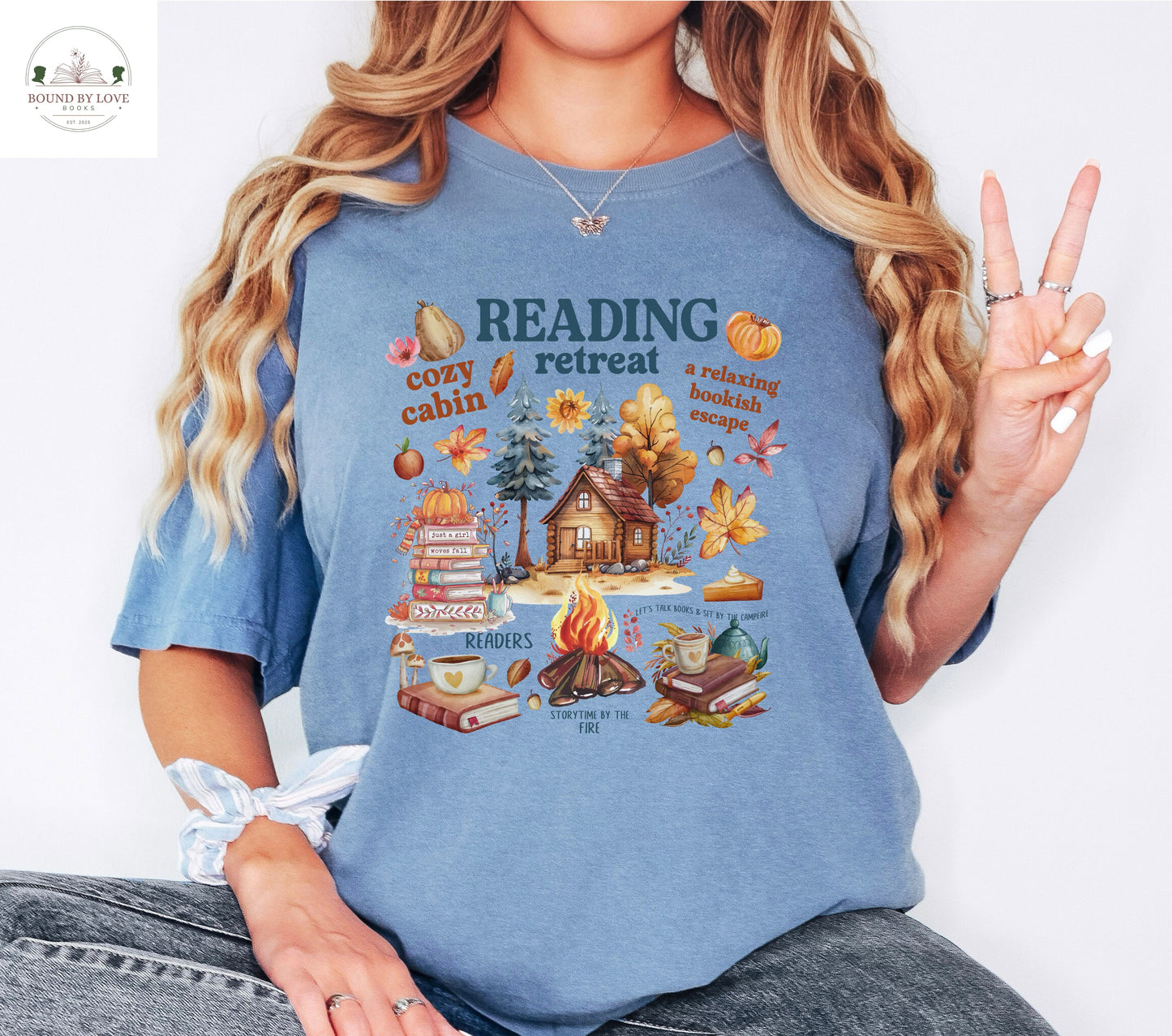 Reading Retreat Fall Tee