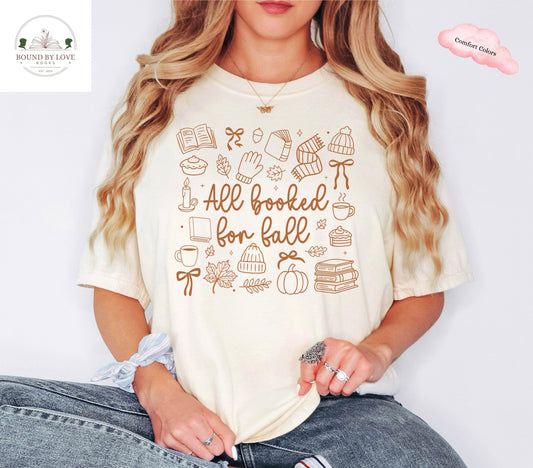 All Booked For Fall Tee