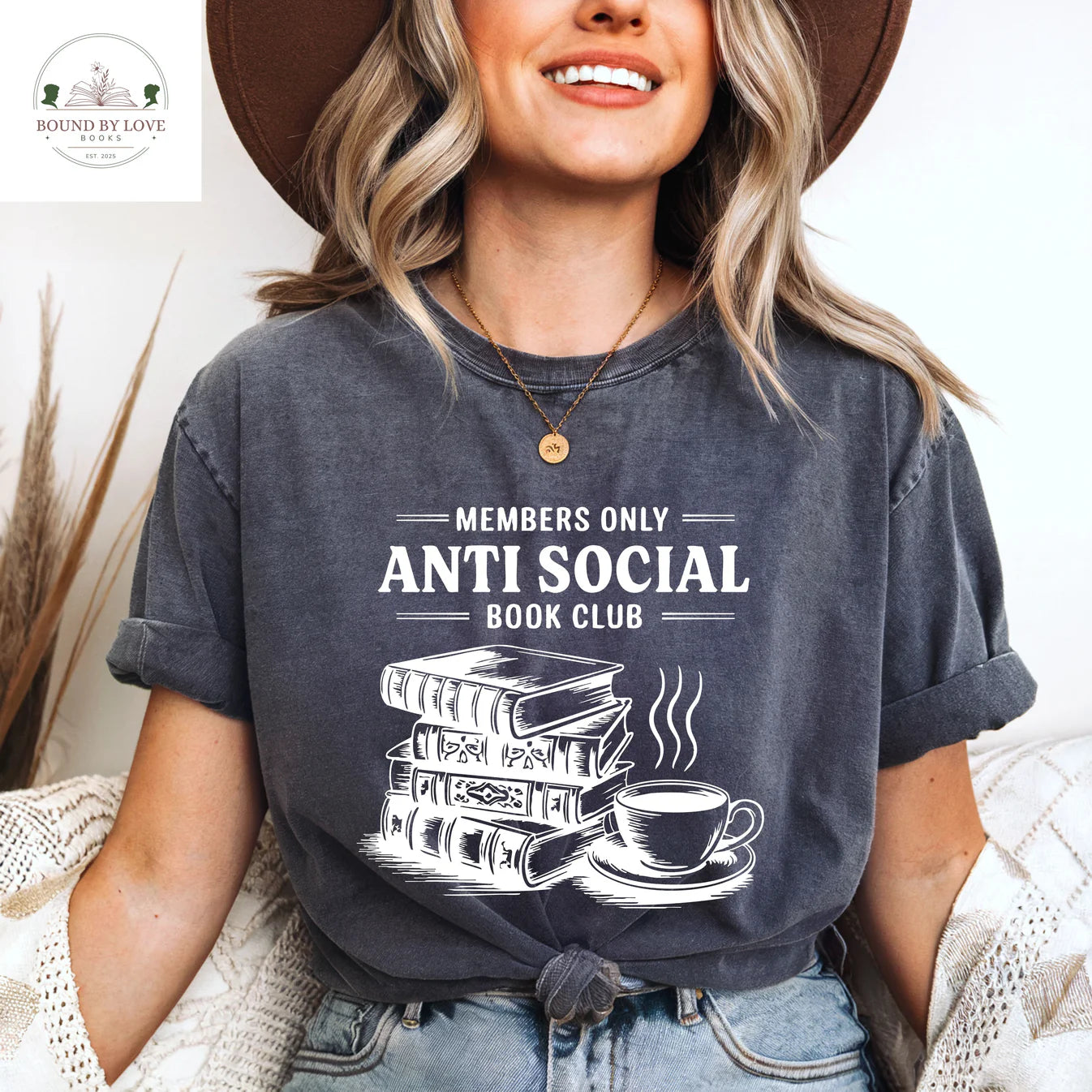 Anti social Book Club T-shirt