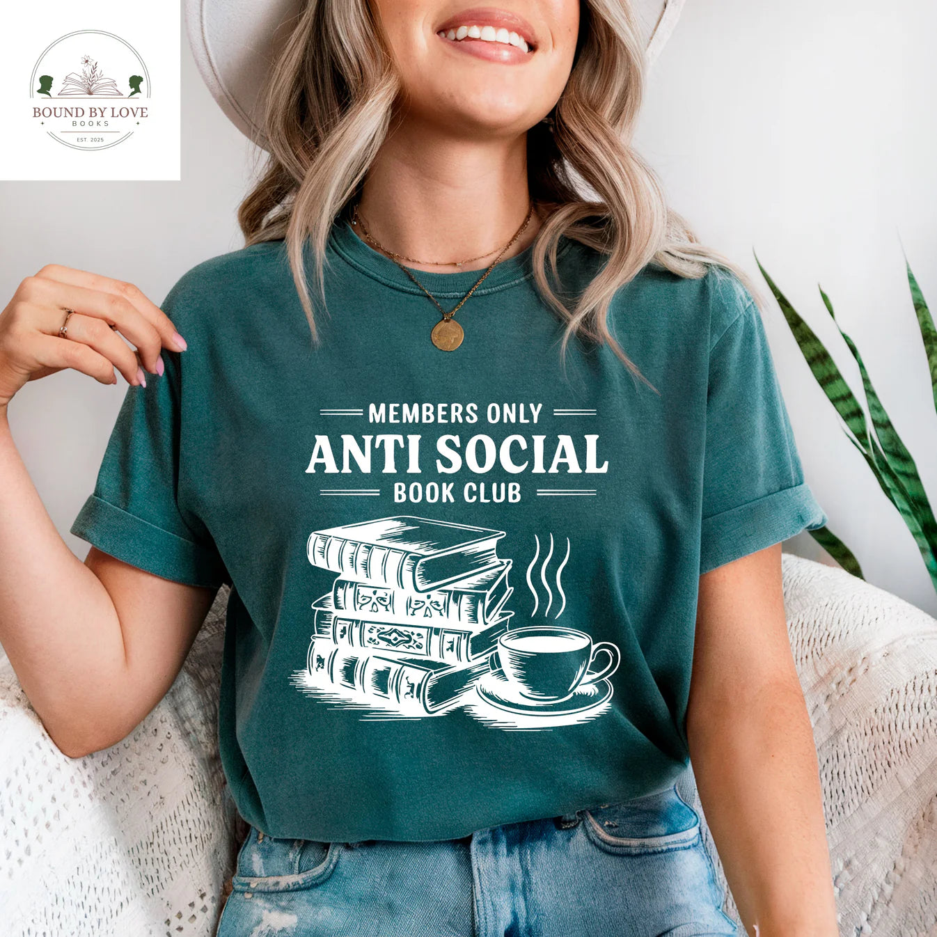 Anti social Book Club T-shirt