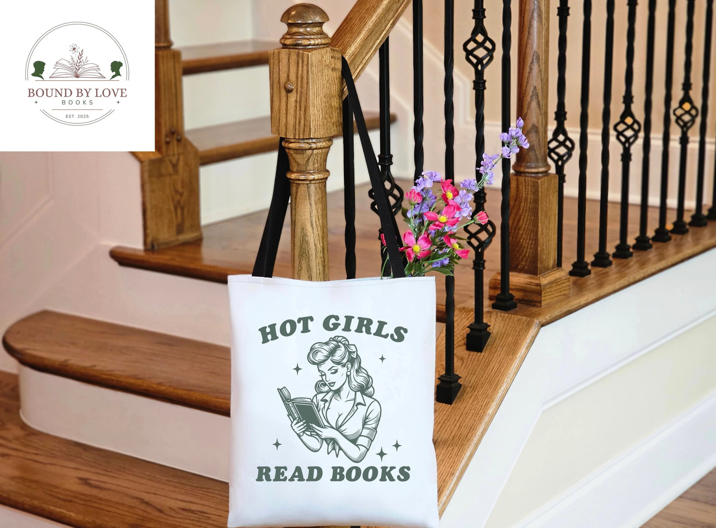 Retro Hot Girls Read Tote