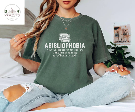 Abibliophobia Tee