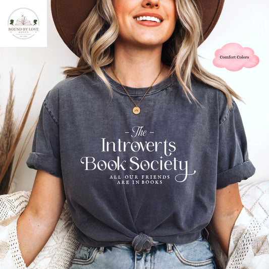 Introverts Book Society T-shirt