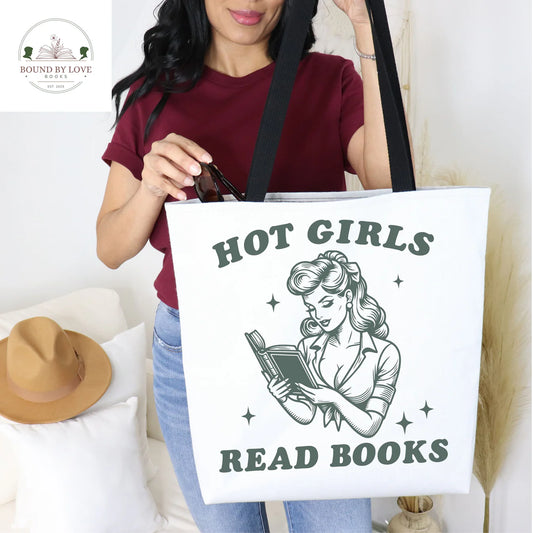 Retro Hot Girls Read Tote