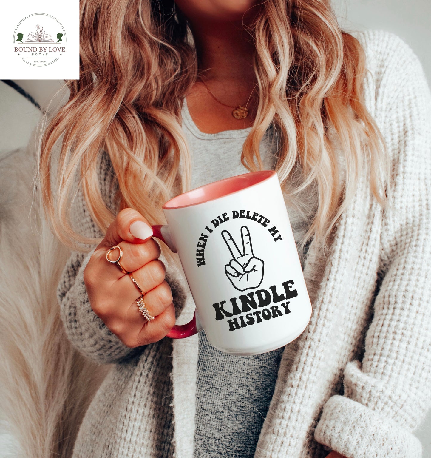 When I Die, Delete My Kindle History Mug, 15oz